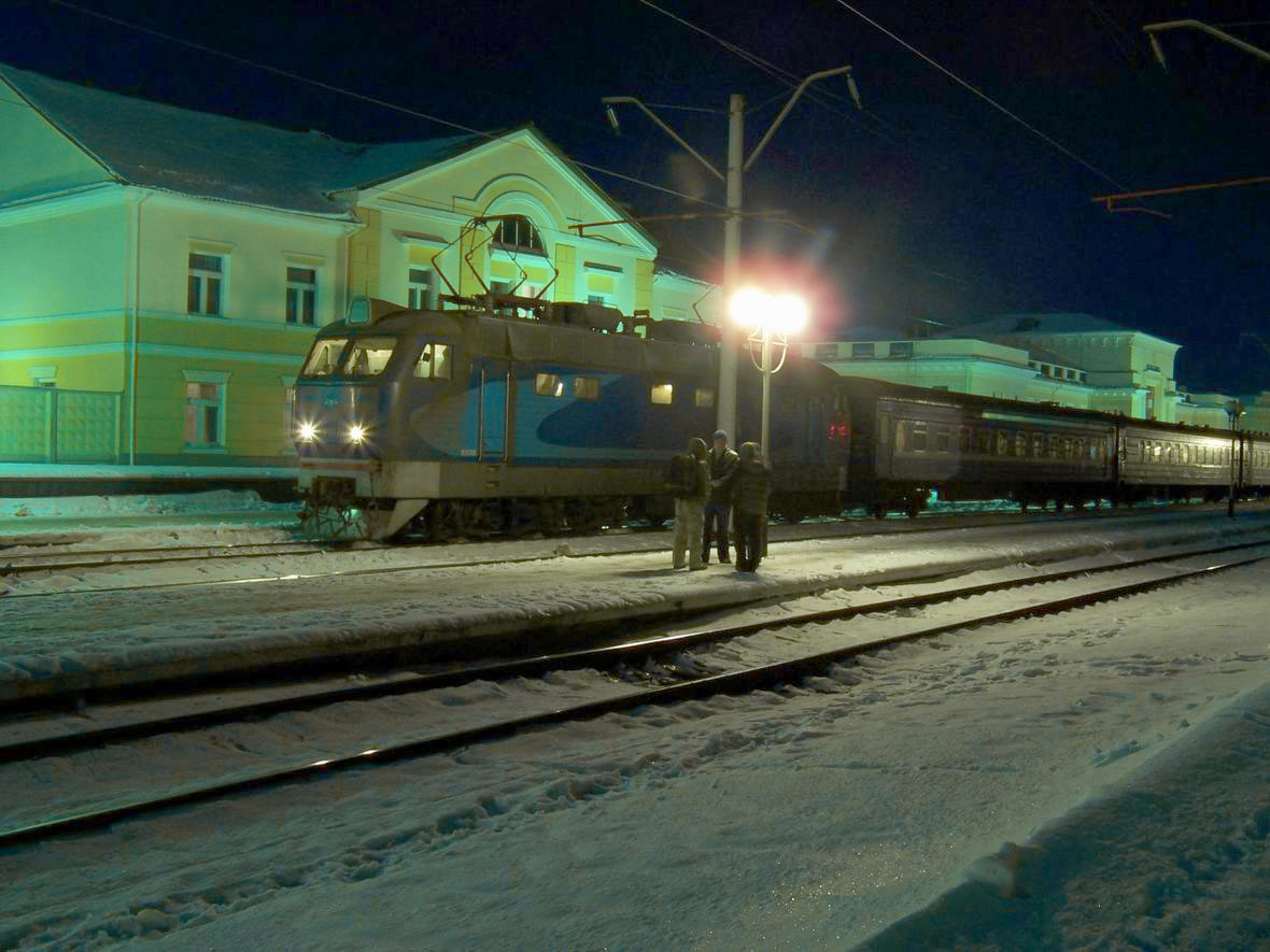 Електровоз ЧС4-076, ст. Шепетівка