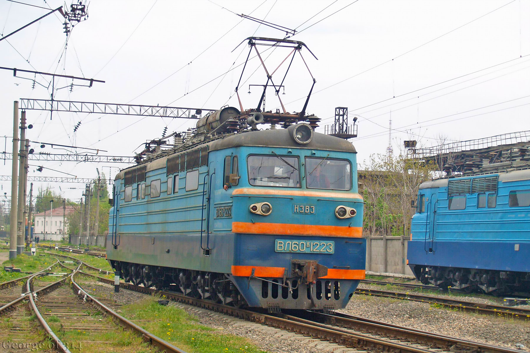 Електровоз ВЛ80К-1223, ст. Одеса-Товарна
