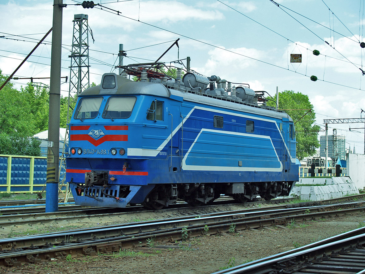 Електровоз ВЛ40У-1488.1, локомотивне депо Київ-пасс.
