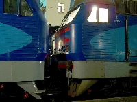 Електровози ЧС4-064 і ЧС4-019, ст. Київ-Пасс.