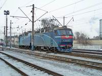 Електровоз ЧС8-075, локомотивне депо Київ-Пасс.