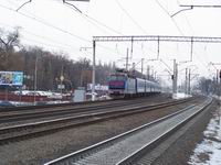 Електровоз ЧС4-191 з експресом 