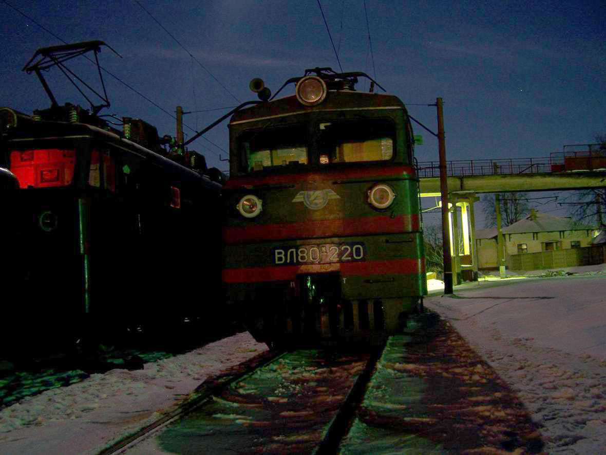 Електровоз ВЛ80К-220, ст. Шепетівка