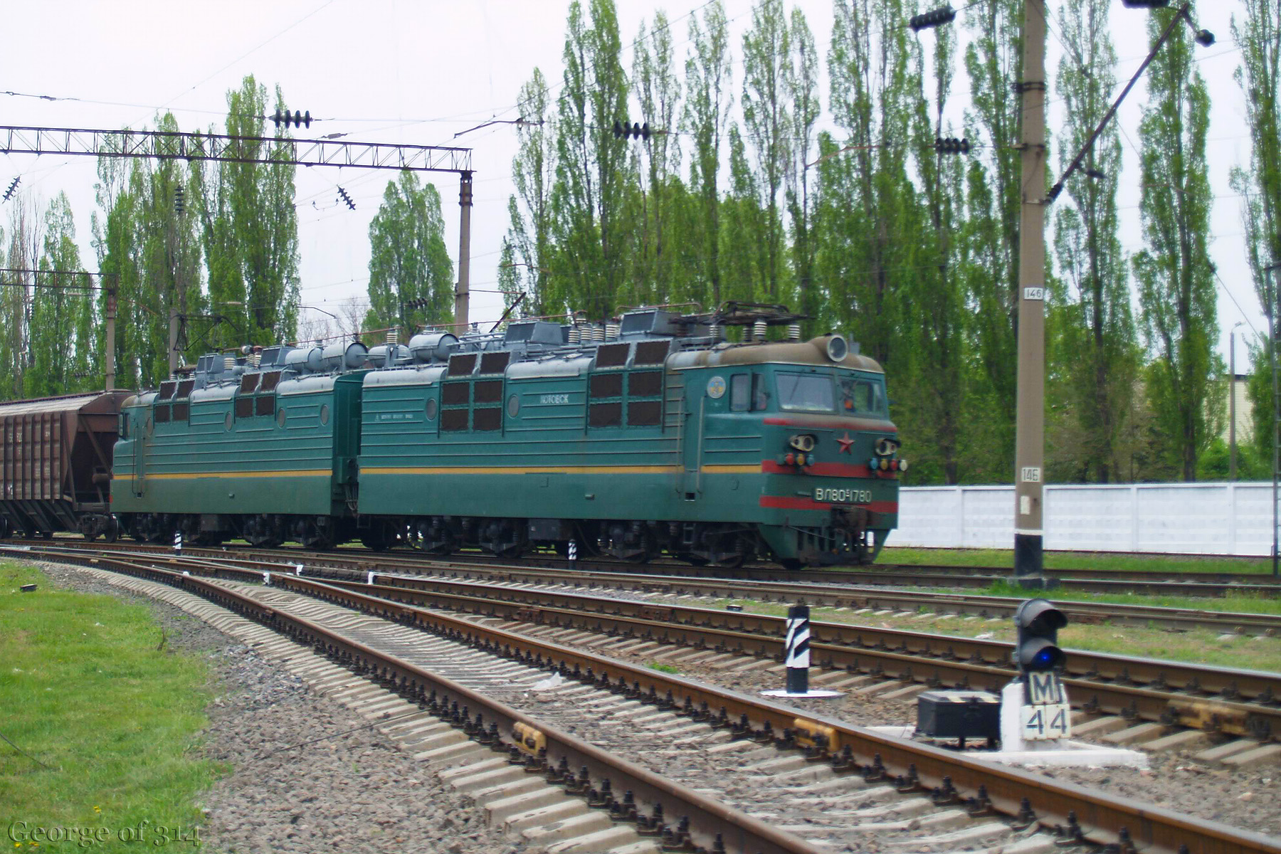 Електровоз ВЛ80С-1780, ст. Одеса-Застава-І