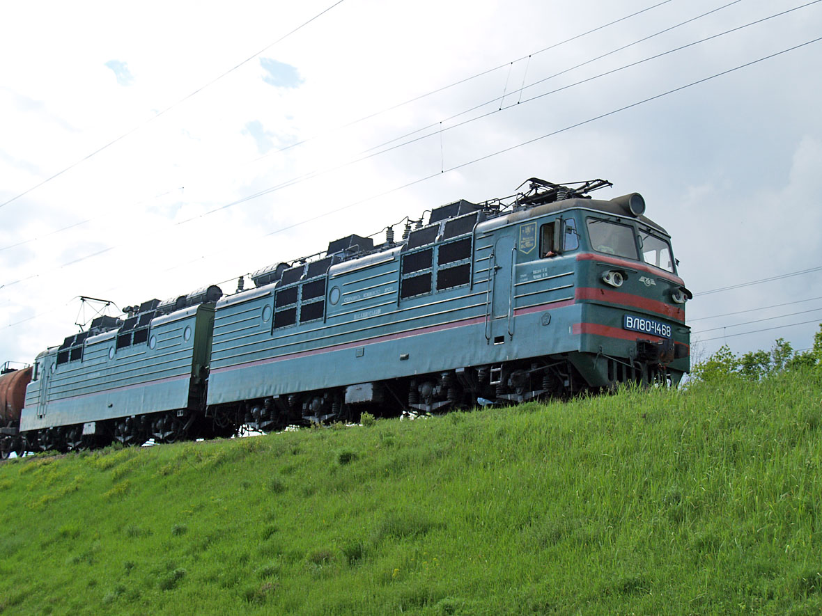 Електровоз ВЛ80Т-1468, перегон Вишневе - Київ-Волинський