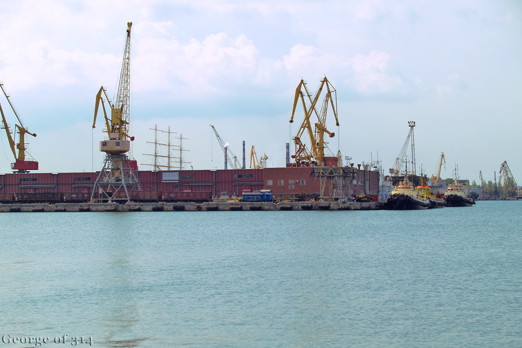 Тепловоз ТГМ1, Одеський морський порт