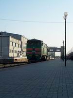 Секція А тепловоза 2ТЕ10Ут-0033 на ст. Миколаїв