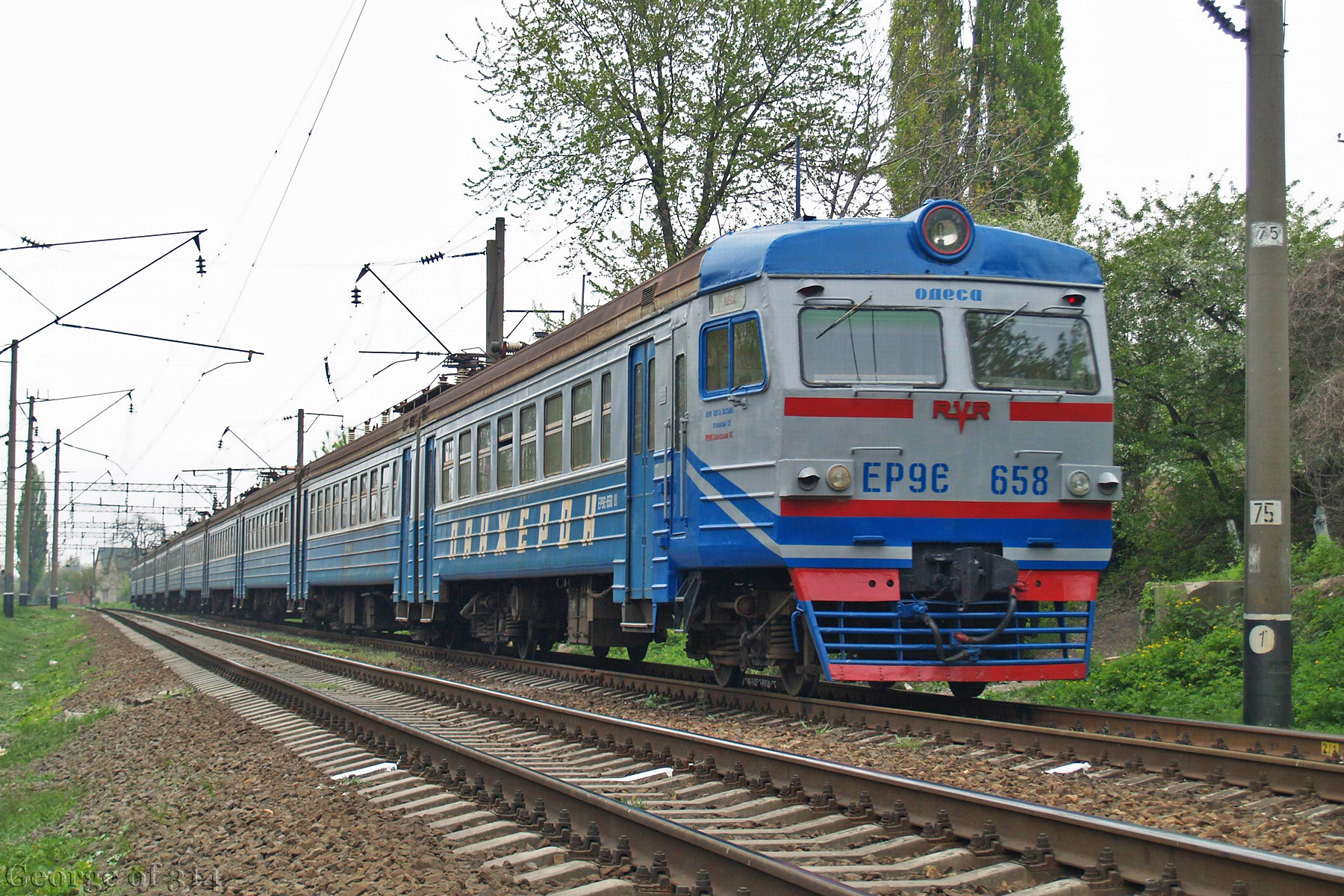 Електропоїзд ЭР9Е-658 