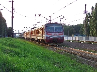 Електропоїзд ЕПЛ9Т-008, ст. Біличі, Київська обл.