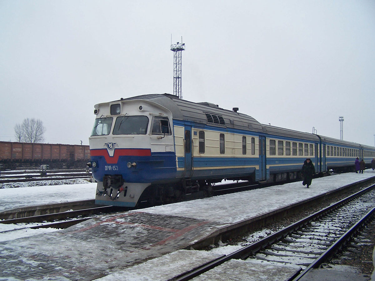 Дизель-поїзд ДР1А-153, ст. Житомир