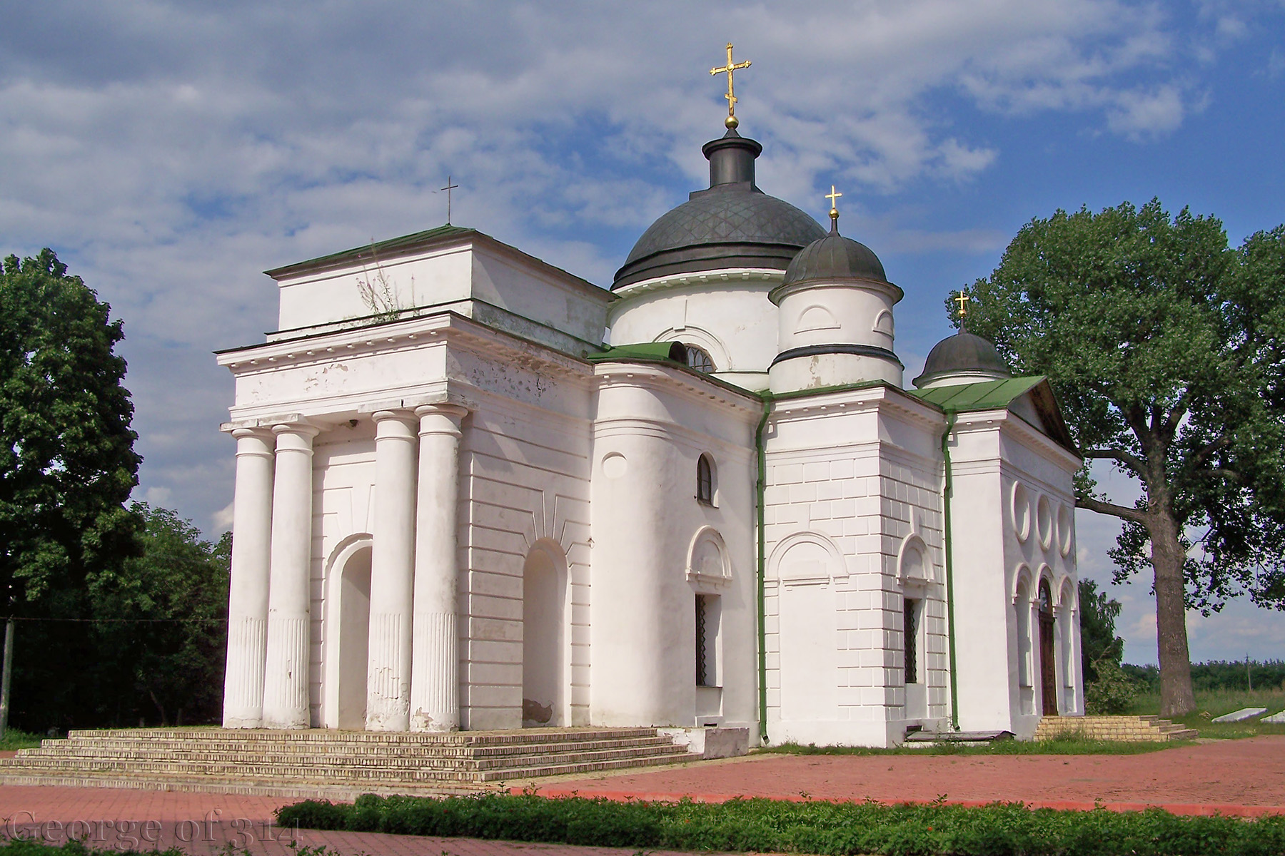 Георгіївська церква біля Качанівського палацу, Чернігівська обл.