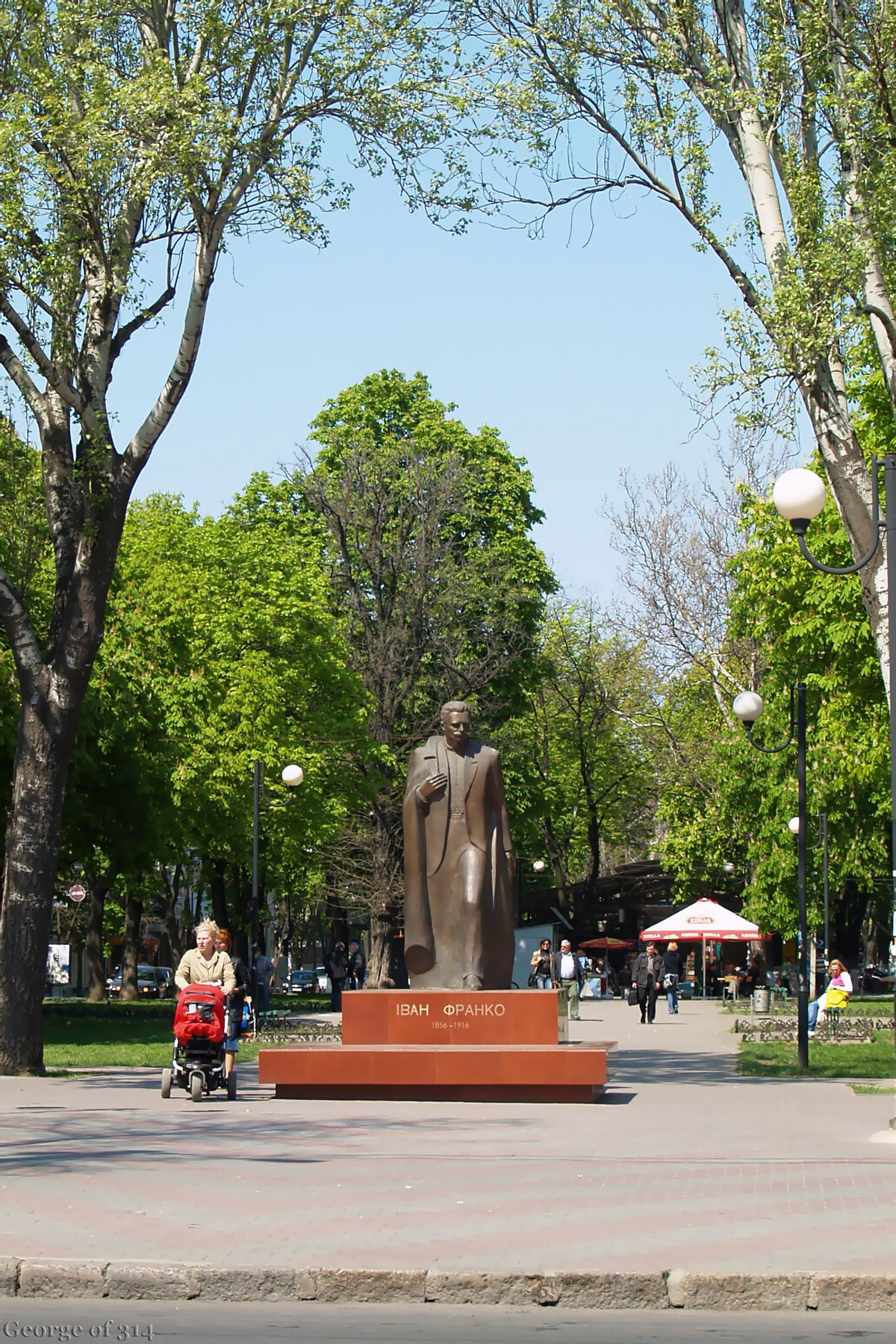 Пам'ятник Івану Франку, Олександрівський проспект, Одеса