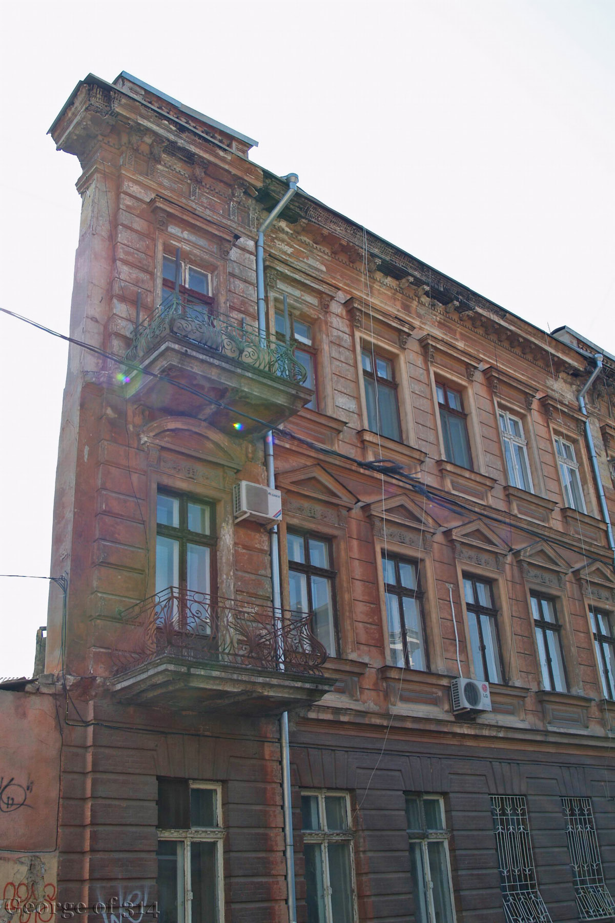 Будинок з однією стіною, Воронцовський провулок, Одеса