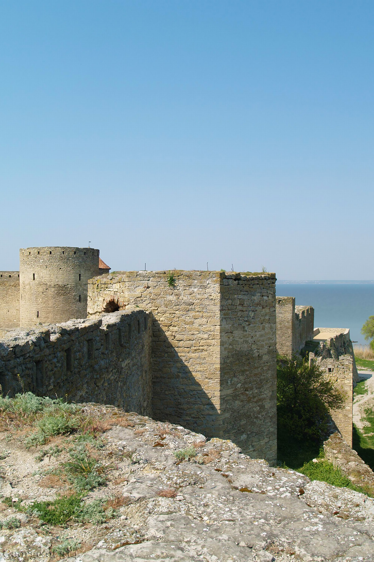Фортечні мури, Аккерманська фортеця, м. Білгород-Дністровський