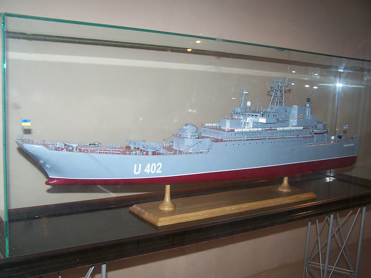 Макет корабля, база підводних човнів Чорноморського флоту СРСР, Балаклава