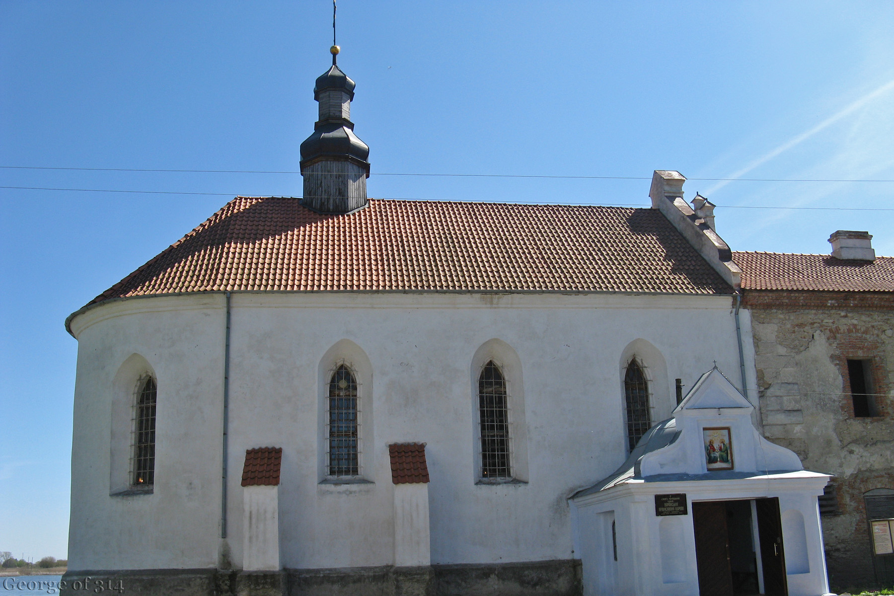 Церква Пресвятої Трійці, замок Острозьких, Старокостянтинів