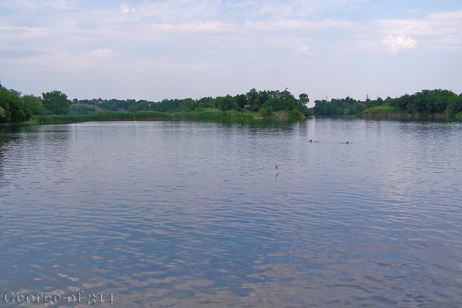 Річка Рось у смт Стеблів, Черкаська область