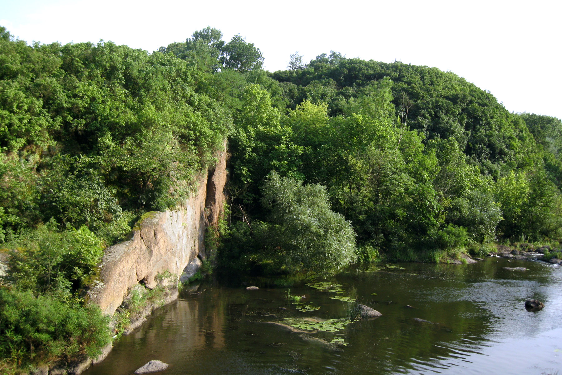 Річка Рось в околицях Корсунь-Шевченківський