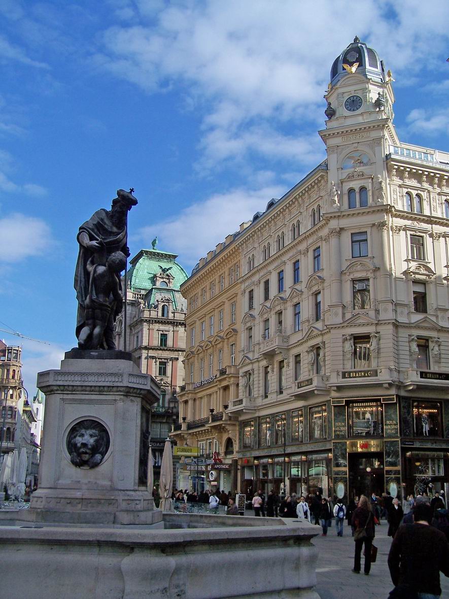 Пам'ятник в центрі, Відень