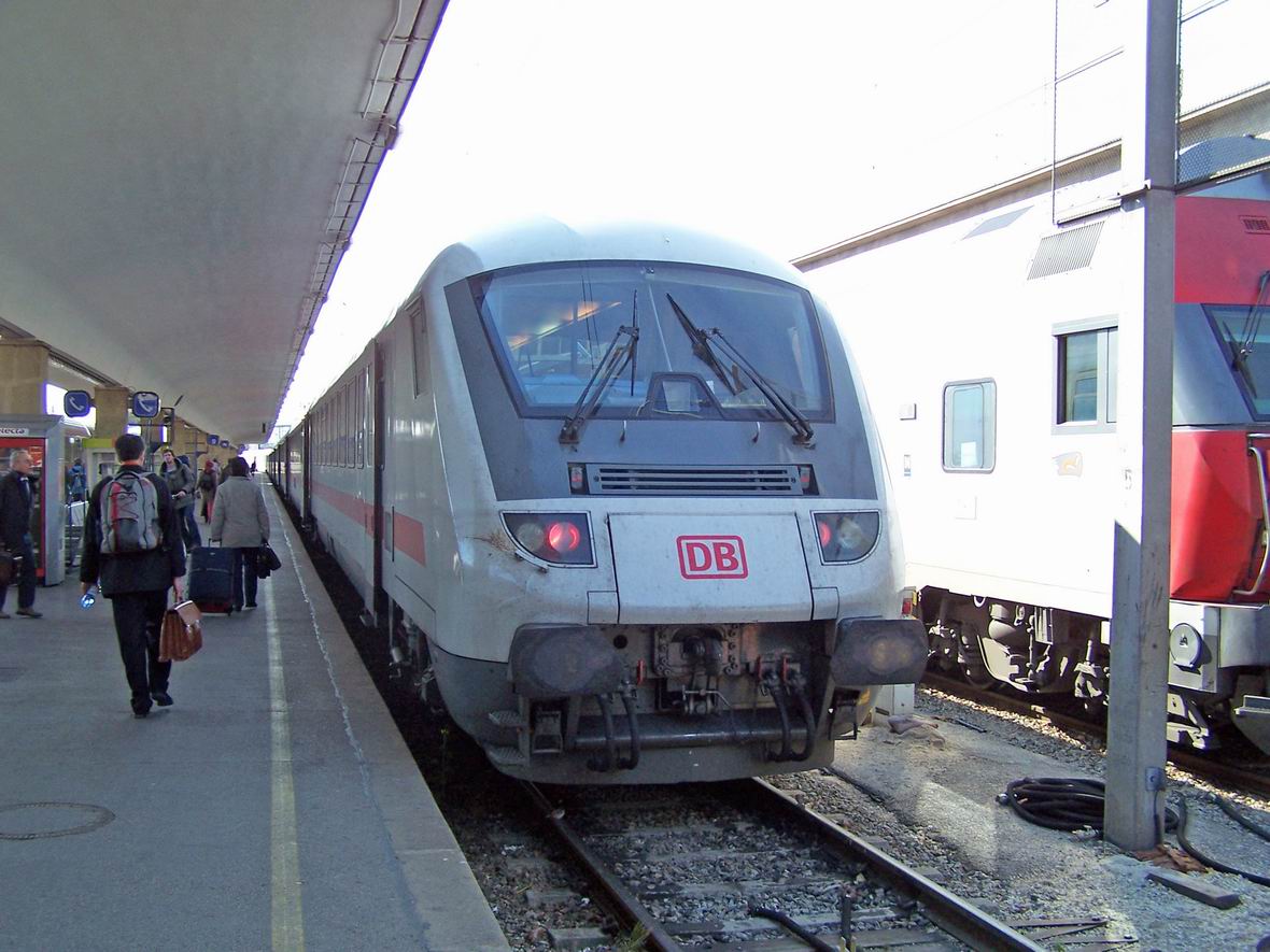 Поїзд Intercity німецьких залізниць, Західний вокзал (Wesbahnhof), Відень