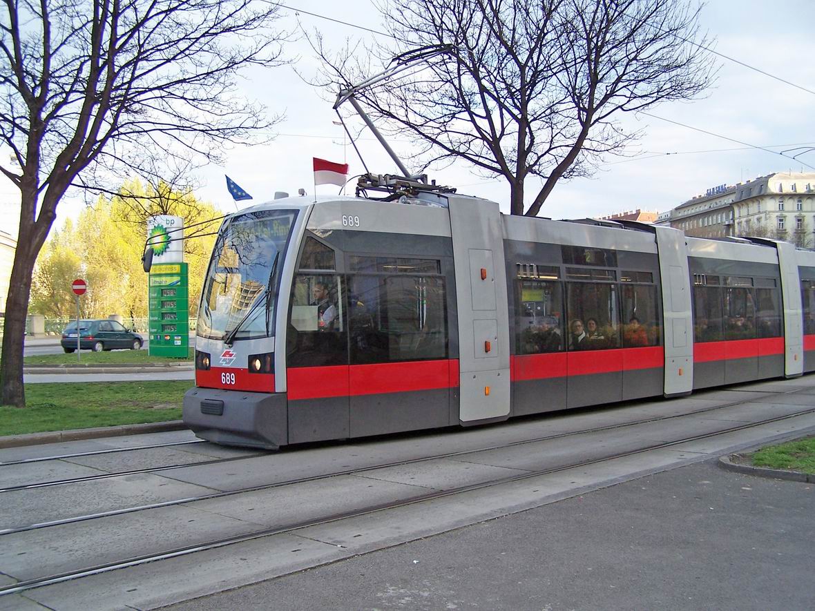 Трамвай типу ULF, Франц-Йозефс Кай, Відень